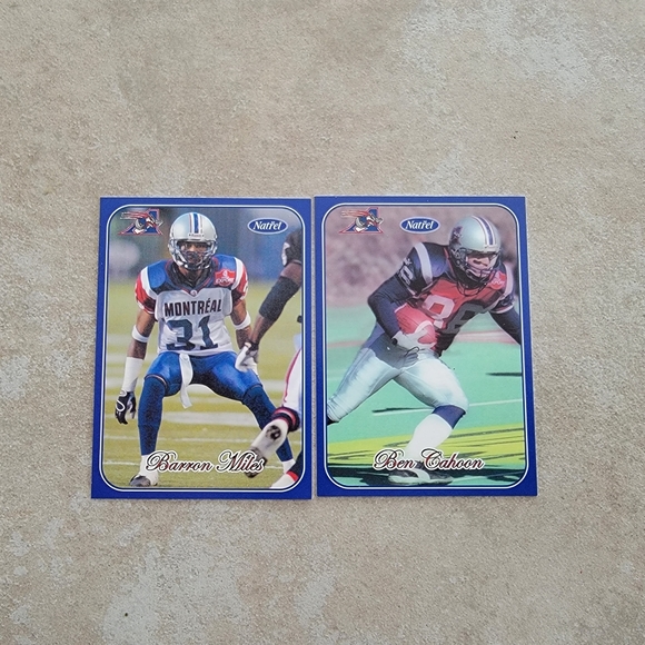 CFL Montreal 2003 Natral Card Set of 10 - Picture 7 of 7